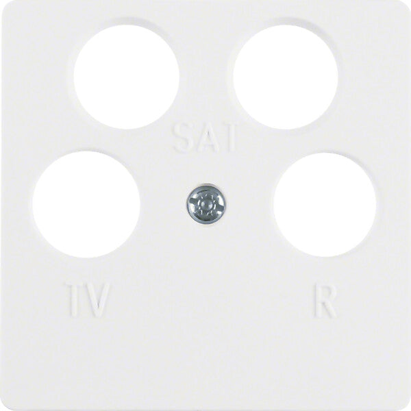 Hager/Berk Zentralplatte pws 4 Loch 14841909